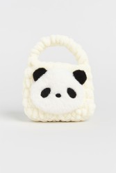 Сумочка для наушников "Panda", white (11.5*9.5 см)