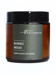 Свеча Stella Fragrance "BURNED WOOD" 90 гр.