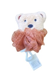 Мочалка - игрушка для душа "Brown bear"