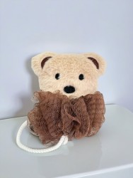 Мочалка - игрушка для душа "Brown bear"