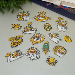 Наклейки "Lemon duck", yellow