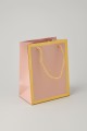 Пакет подарочный (XS) «Classic line», light pink (19.5*14.5*10)