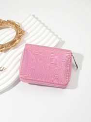 Кошелек "Metallic billfold", pink (11*8,5 см)