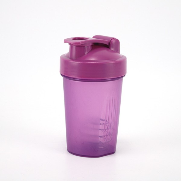 Спортивный шейкер "Matte", purple (400 ml) 