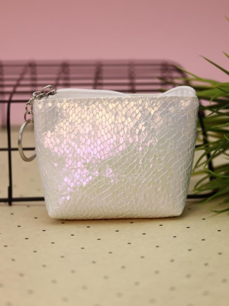 Кошелёк "White glitter", white (11*5*8 см) 