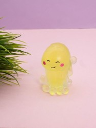 Мялка - антистресс «Cute octopus», yellow