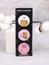 Набор значков 3 шт. iLikeGift «Capybara works»