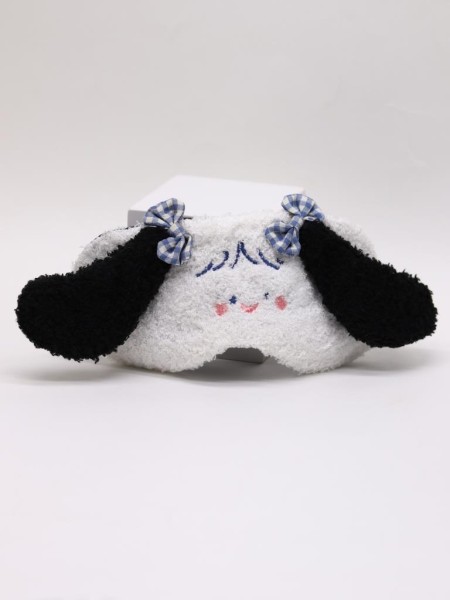 Маска для сна гелевая "Cute puppy", blue 