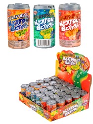 Сахарное драже «Крутой встряс» газировка в банках, 30 шт.