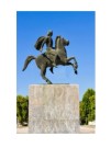 Алмазная мозаика картина стразами "Памятник Александру Македонскому", 15х20 см