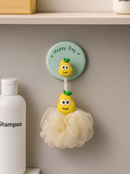 Крючок на липучке «Crazy pear», green 