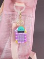 Брелок-калькулятор "Naughty little dinosaur", purple