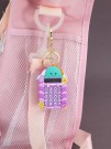 Брелок-калькулятор "Naughty little dinosaur", purple