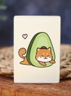 Держатель для карт Аниме «Shiba inu avocado» (6,5 х 9,5 см)