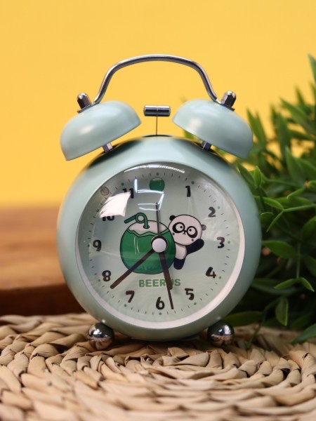 Часы-будильник «Fruity Friends», green (13,5х10 см) 