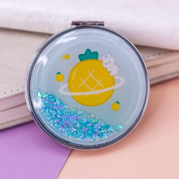 Зеркало "Fuit pineapple", blue 