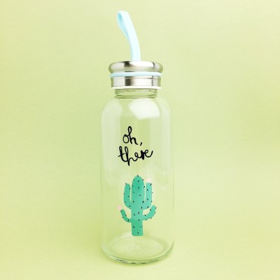 Бутылка "Cactus/Flamingo" green
