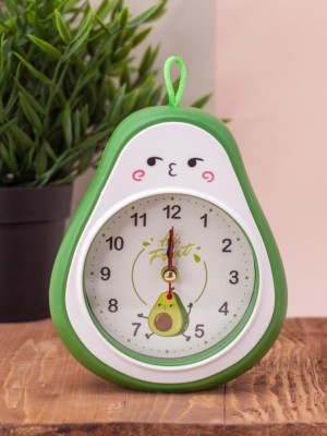 Часы-будильник "Avocado", green