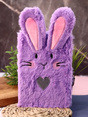 Блокнот плюшевый «Rabbit», purple