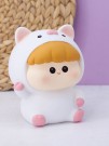 Копилка "Baby piggy", white (16,5 см), пластик