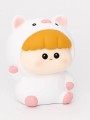 Копилка "Baby piggy", white (16,5 см), пластик