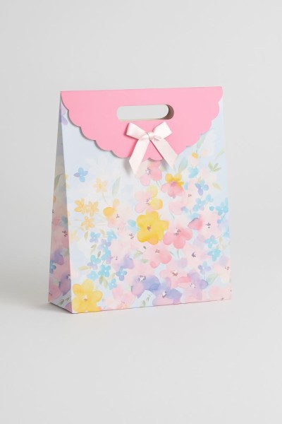 Пакет подарочный «Spring package», pink (12*20*6) 