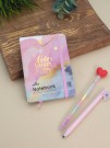 Блокнот (А6) "Love what you do", pink (10.5*14.5)