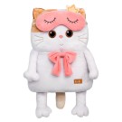 Мягкая игрушка "Кошечка Ли-Ли-подушка в маске для сна" (32 см)