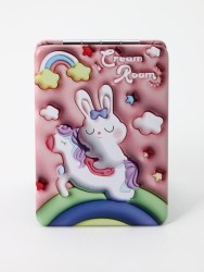Зеркало "Cartoon rabbit", pink
