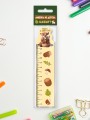 Линейка ECO из дерева iLikeGift "Грызу с любовью"