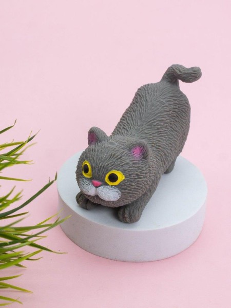 Мялка - антистресс «Soft cat», grey 