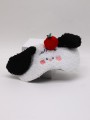 Маска для сна гелевая "Cute puppy", red