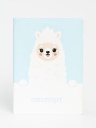 ОБЛОЖКА ДЛЯ ПАСПОРТА «Dear lama», плотность 600 мкм