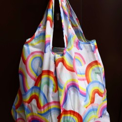 Сумка шоппер «Rainbow», white