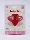 Набор воздушных шаров 6 шт. "With love", (25 см)