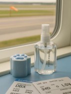 Дорожная бутылочка "Paw", blue (72 ml)
