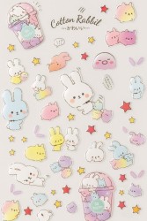 Наклейки "Cartoon rabbit"