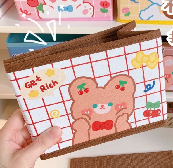 Органайзер для хранения сборный "Cherry bear", brown (18,6х11,7х14 см) 