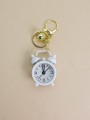 Брелок-часы "Just in time", white (6,5*3,5 см)