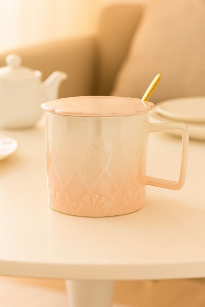 Кружка «Sparkle of pearls», pink (300 ml) 