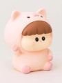 Копилка "Baby piggy", pink (16,5 см), пластик