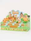 Сувенир в сюрприз-упаковке «Capybara and friends», mix (7,3 см), пластик, шоубокс 8 шт.