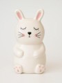 Копилка керамическая «Sleepy bunny», white (12х8 см)