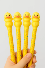 Ручка с поворотным механизмом "Duckling", yellow