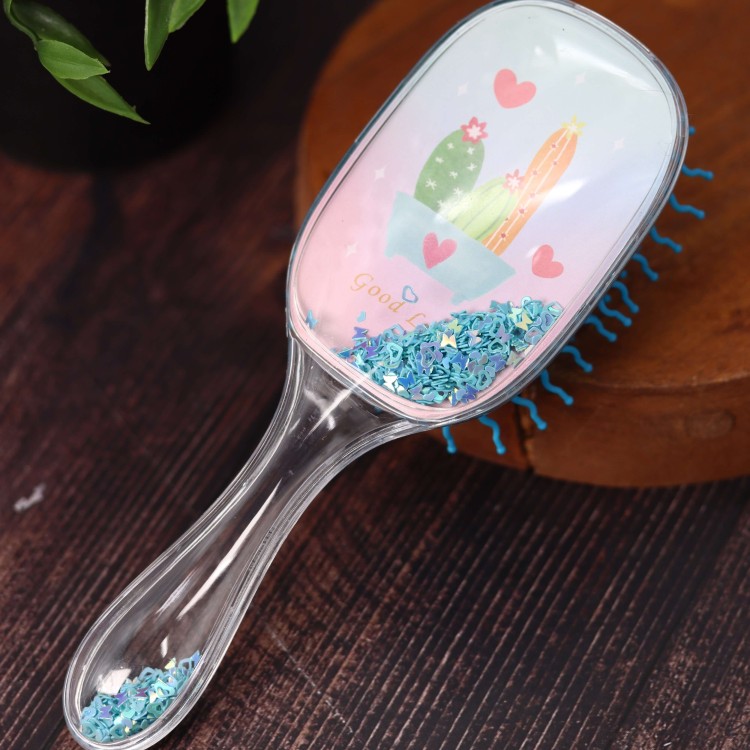 【Расческа "Sequins cactus", pink-blue】купить по цене 171 руб. в