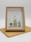 Фоторамка «Indoor plants», светлое дерево (15*20 см)