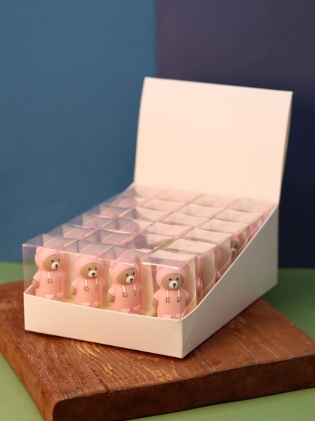 Точилка для карандашей "Litlle bear", шоу-бокс 24 шт. 