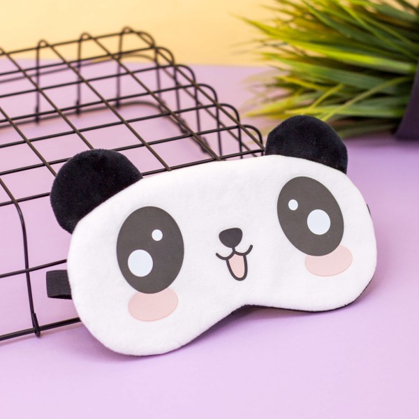 Маска для сна "Anime panda", white 