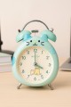 Часы-будильник "Cat", green