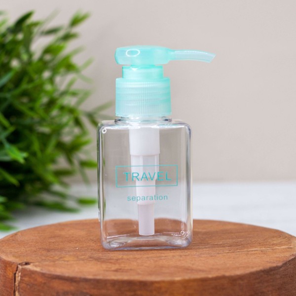 Дорожная бутылочка "Pastel shades", green (70 ml) 